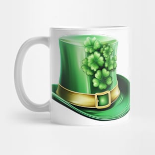 Watercolor st patricks Day Hat Mug